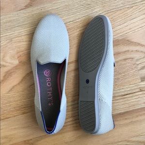 Rothy’s The Loafer in Linen Double Stitch